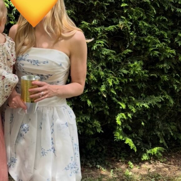 Jenny Yoo "Ada" Strapless Mini Dress – Altered Size 2 (Originally Size 4) - Picture 3 of 4